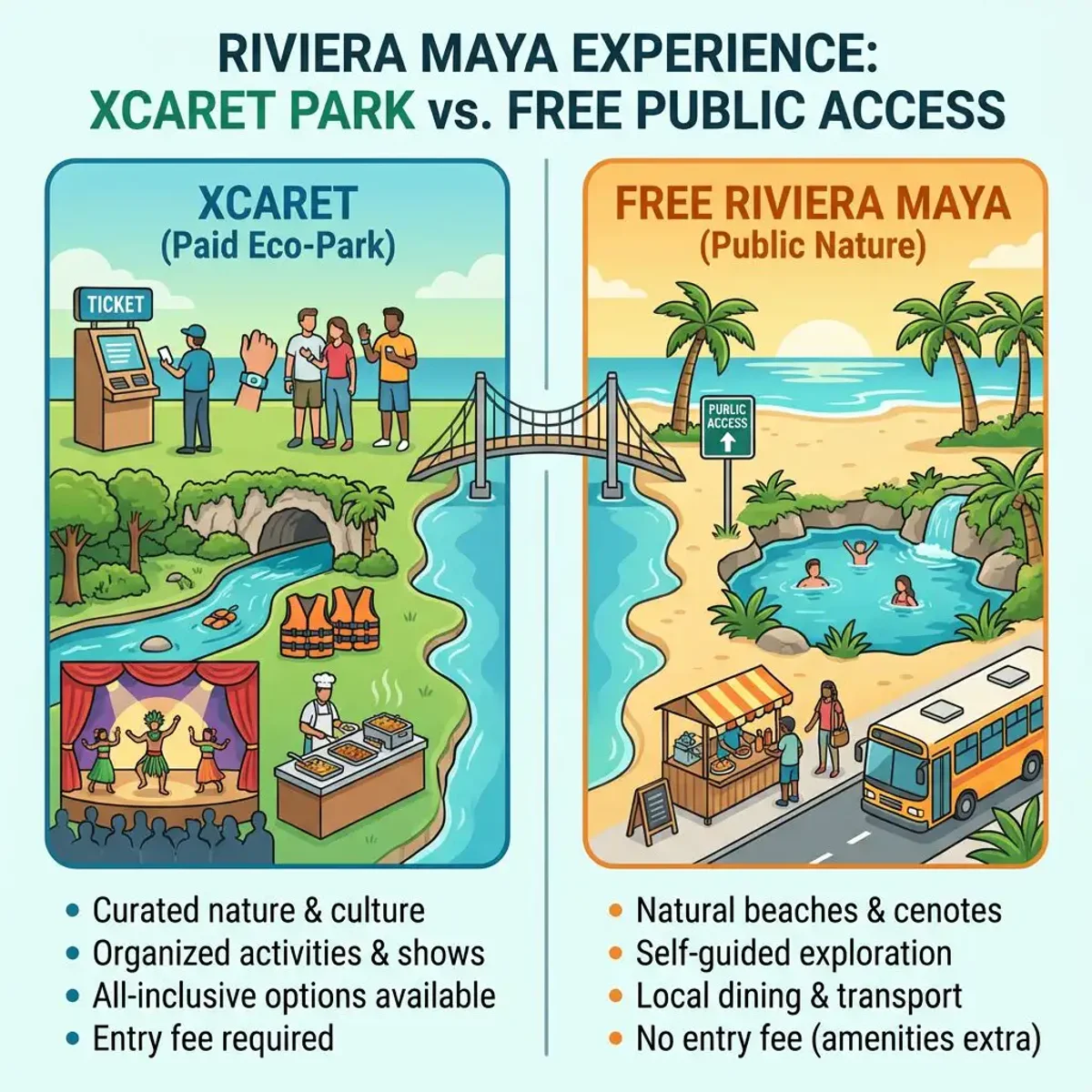 Budget Parks in Riviera Maya: Great Family Fun Without the Resort Price Tag