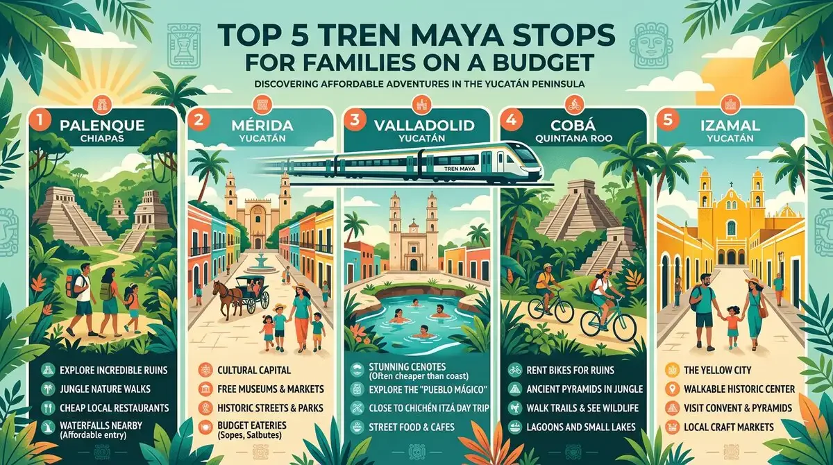 Tren Maya: The Ultimate Family Travel Guide 2026 – Routes, All 22 Stations, Costs & Complete Booking Guide